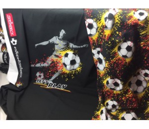 Jersey - Steinbeck Fußball schwarz rot gold Panel